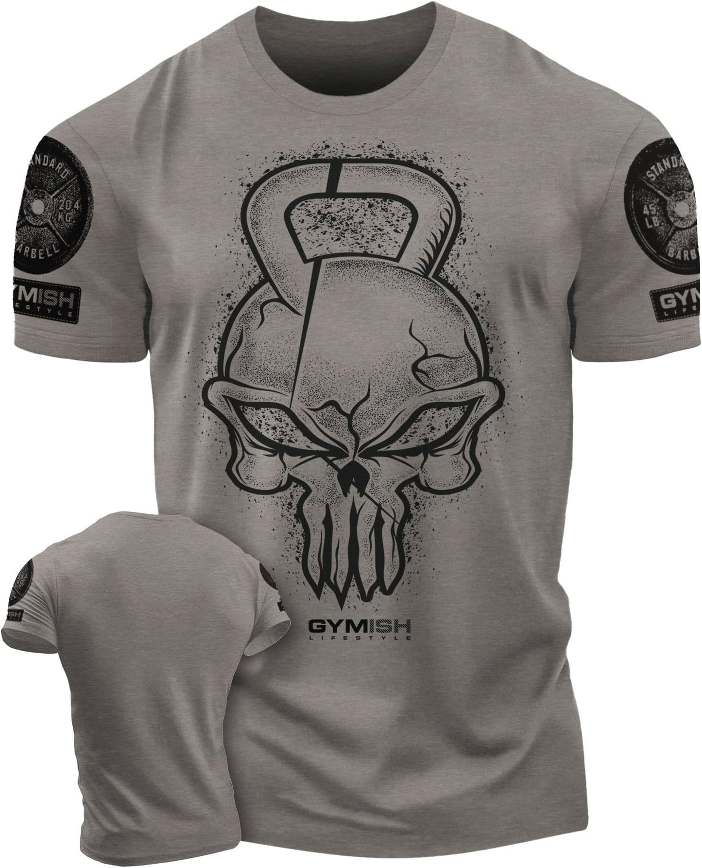 028. Gym Reaper Workout T-Shirt - Gymish - - #Gym Shirts# - - #Workout T-Shirts#