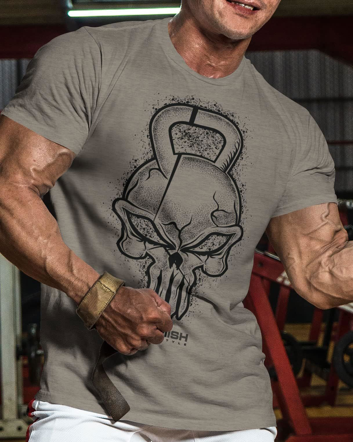 028. Gym Reaper Workout T-Shirt - Gymish - - #Gym Shirts# - - #Workout T-Shirts#