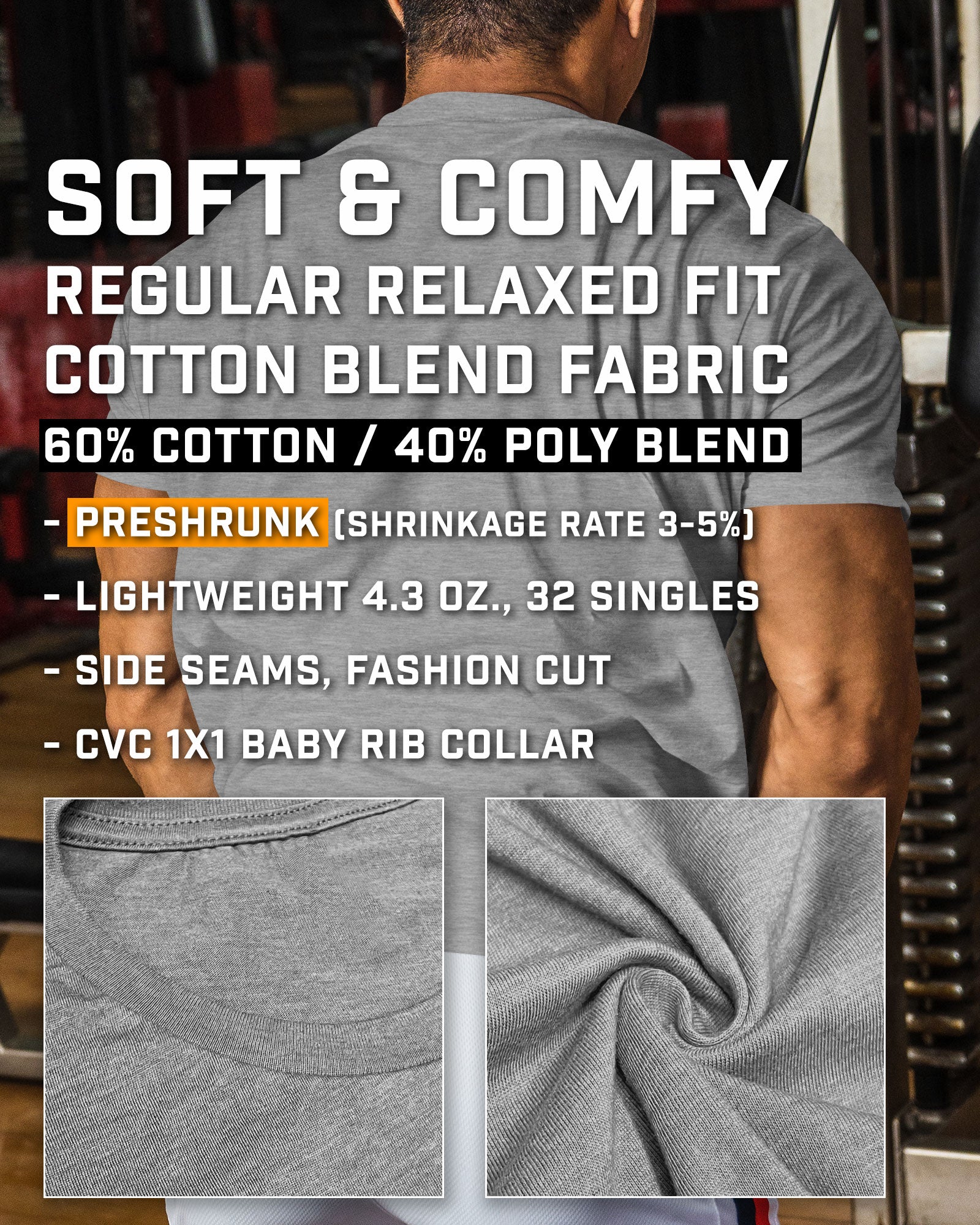 041. Heavy Lift Funny Motivational Workout Gym T-Shirt for Men T-Shirt GYMISH LIFESTYLE