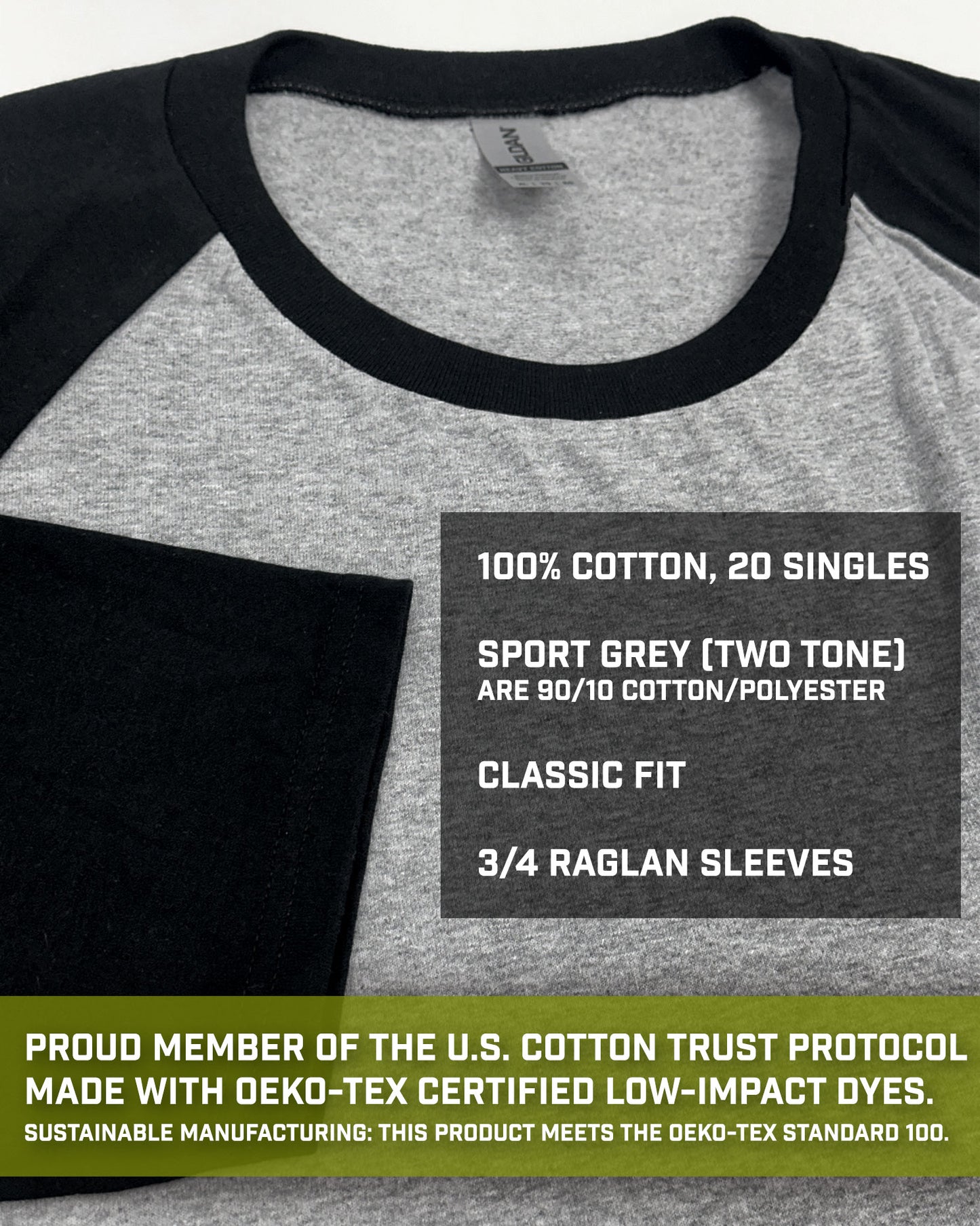 118. RAGLAN Outsource Leg Day Funny Workout Gym T-Shirt for Men T-Shirt GYMISH LIFESTYLE