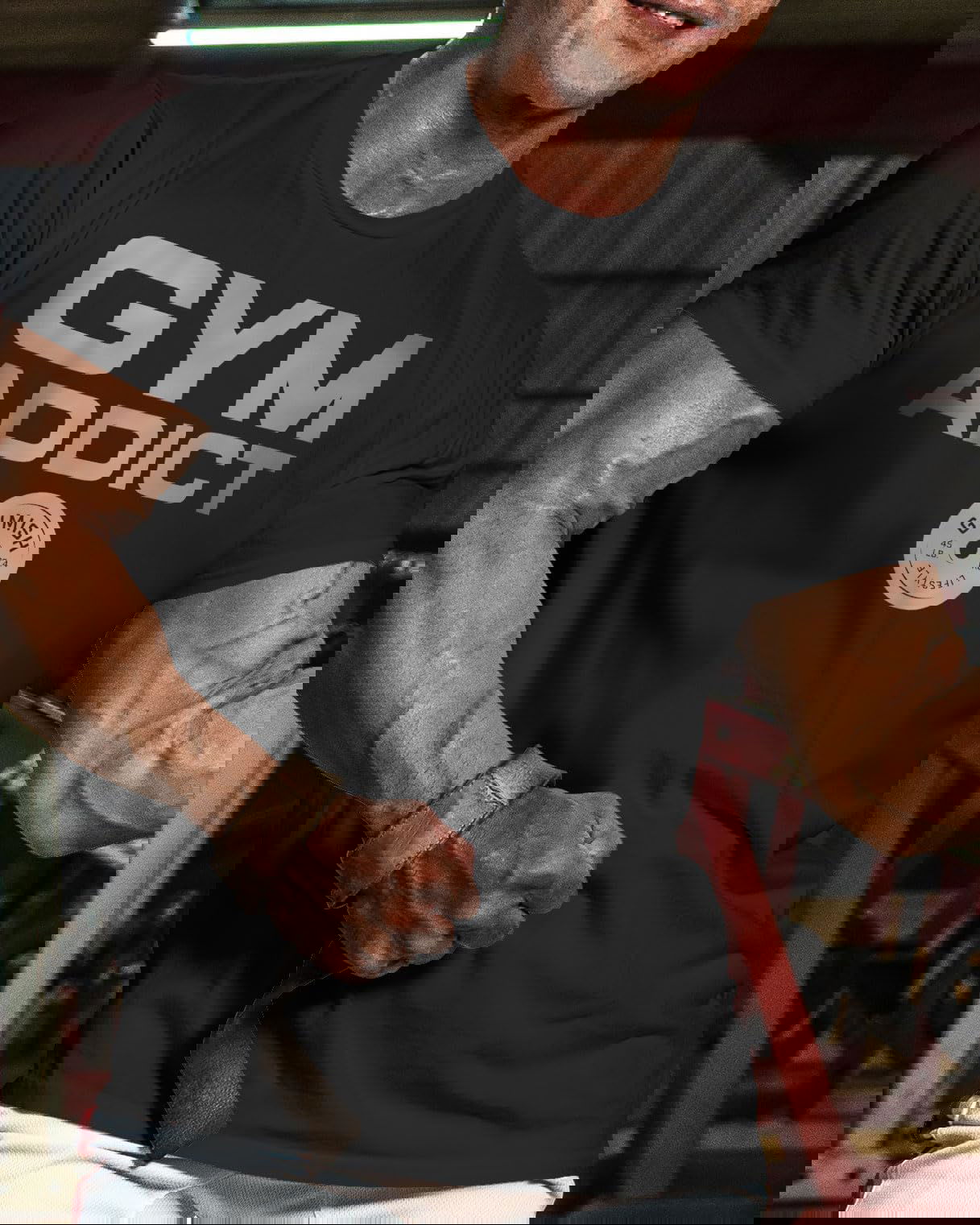 040. GYM-ADDICT Workout T-Shirt - Gymish - - #Gym Shirts# - - #Workout T-Shirts#