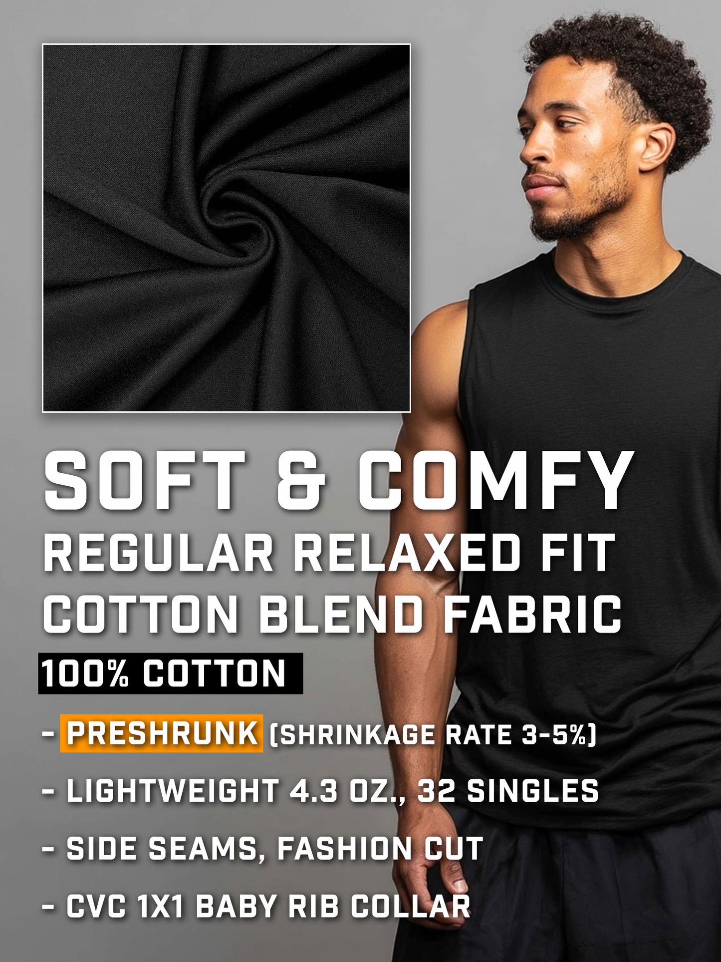 GYMISH Gym Junkie Funny Workout Muscle Tank Top for Men T-Shirt GYMISH LIFESTYLE