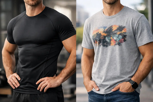 Compression Tops vs Graphic Tees: What to Wear