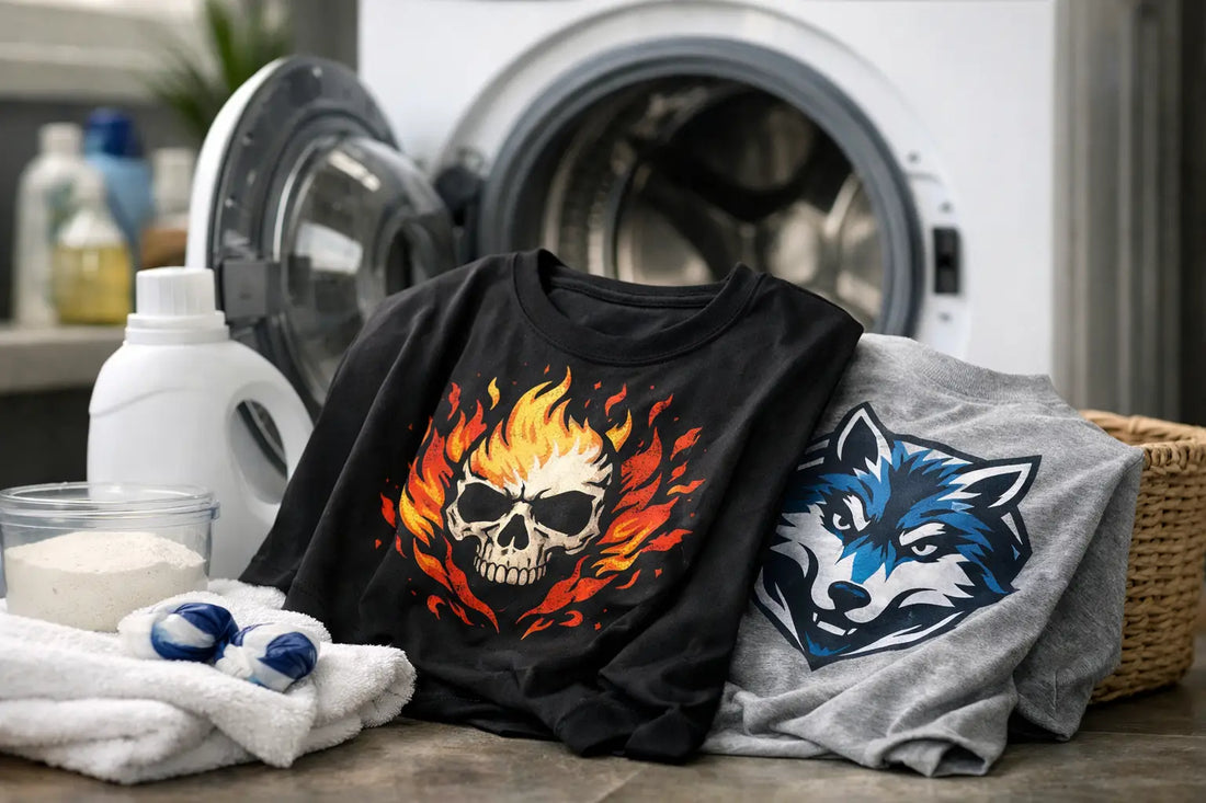How to Wash Graphic Training Shirts Without Cracks