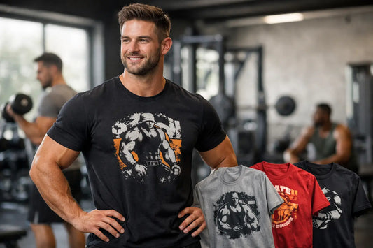 Mens Gym Slogan Tees That Actually Hit