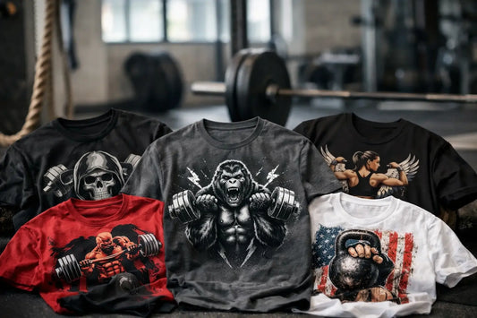 15 Gym Shirt Design Examples That Hit Hard