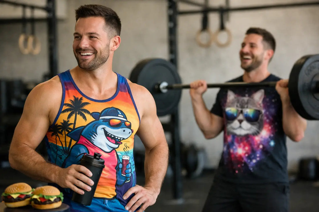 Fun Workout Shirts for Men That Actually Hit