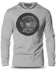 001. Squat Bench Deadlift Lightweight Long Sleeve Hooded T-shirt for Men