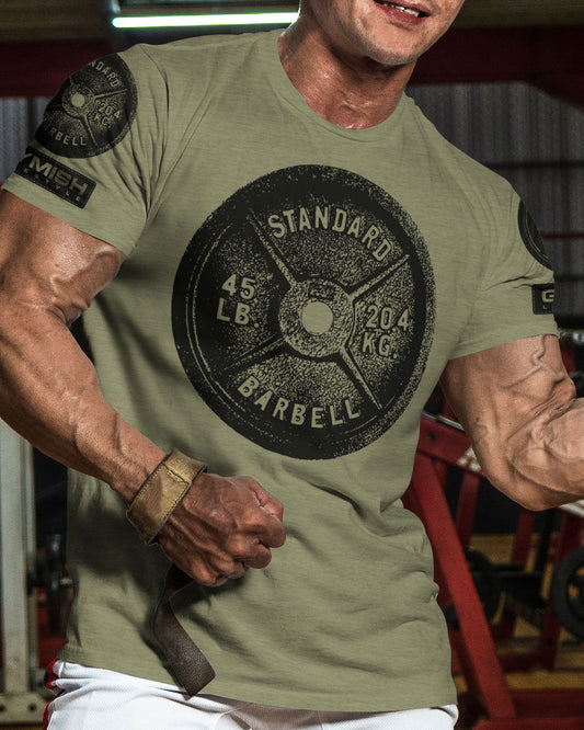 001. SQUAT, BENCH, DEADLIFT Gym T-Shirt - Gymish - - #Gym Shirts# - - #Workout T-Shirts#