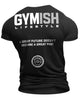 125. GYMISH Great Future Back Design Funny Workout Gym T-Shirt for Men