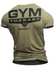 098. Gym Therapy Back Design Funny Workout Gym T-Shirt for Men