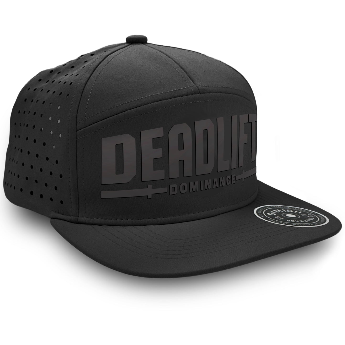 Gymish Deadlift Dominance Workout Hats for Men GYMISH-HAT-BLACK Hat GYMISH LIFESTYLE