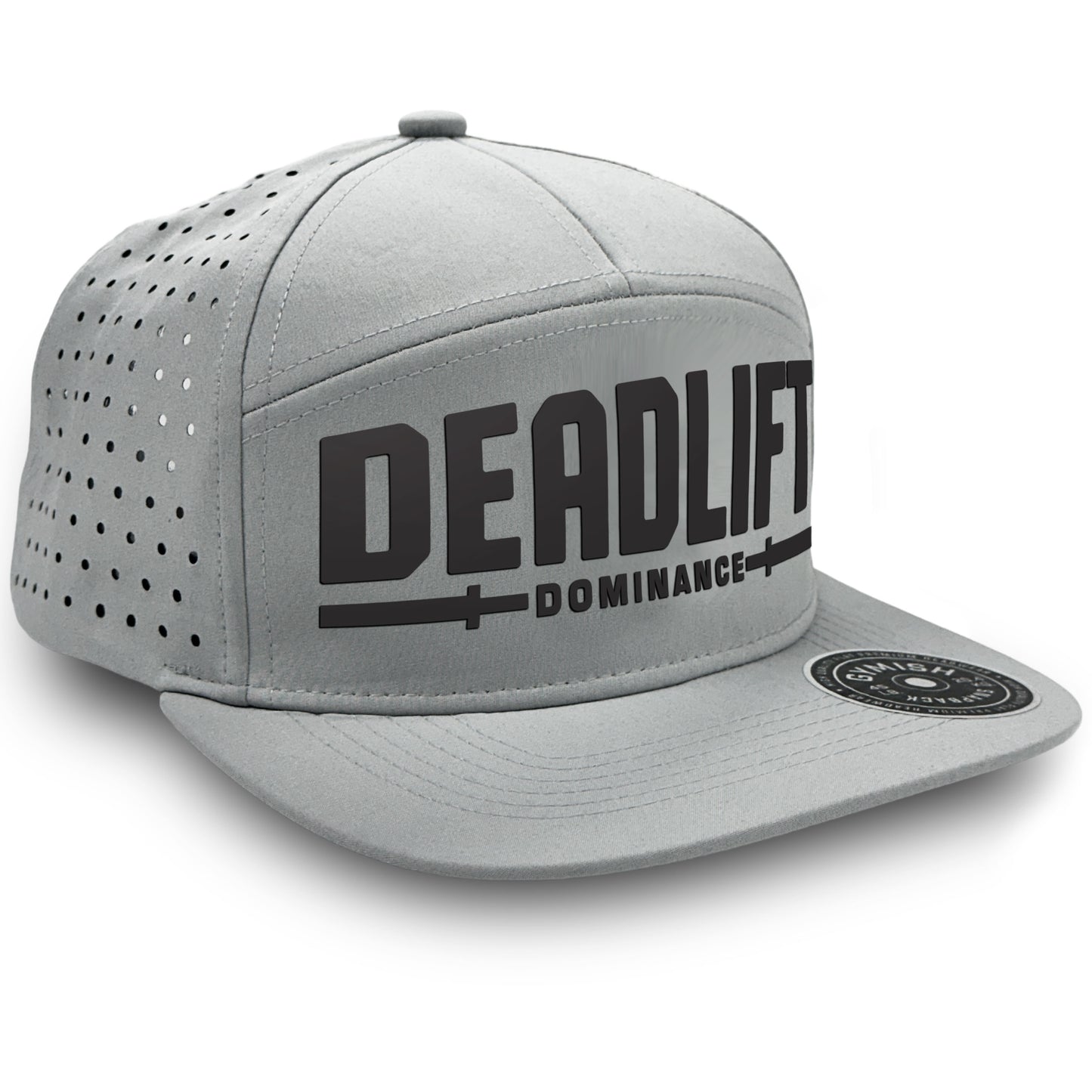 Gymish Deadlift Dominance Workout Hats for Men GYMISH-HAT-GREY Hat GYMISH LIFESTYLE