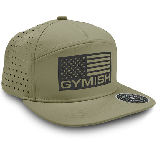 Gymish Flag Workout Hats for Men GYMISH-HAT-MILITARY Hat GYMISH LIFESTYLE