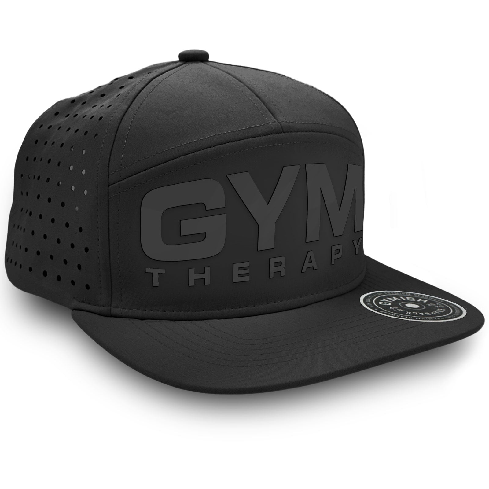 Gymish Gym Therapy Workout Hats for Men GYMISH-HAT-BLACK Hat GYMISH LIFESTYLE