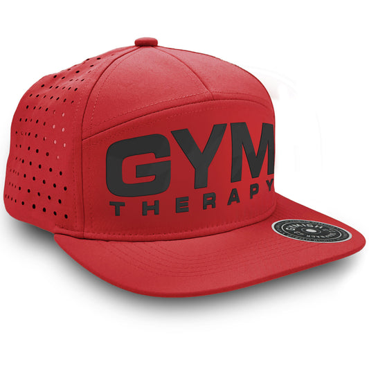 Gymish Gym Therapy Workout Hats for Men GYMISH-HAT-RED Hat GYMISH LIFESTYLE