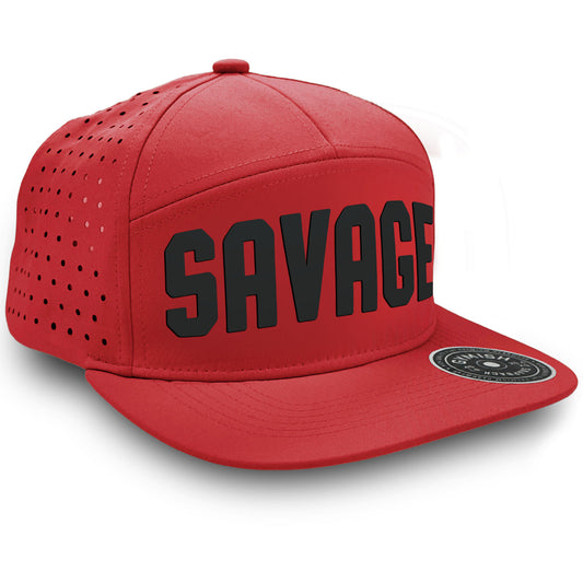 Gymish Savage Workout Gym Hats for Men GYMISH-HAT-RED Hat GYMISH LIFESTYLE