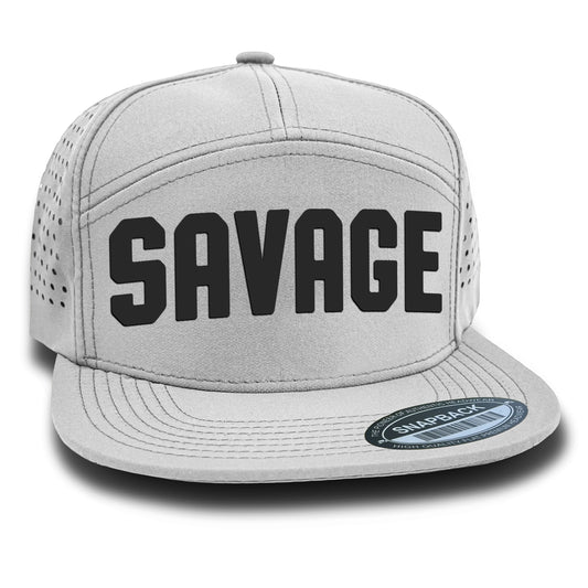 Gymish Savage Workout Gym Hats for Men GYMISH-HAT-WHITE Hat GYMISH LIFESTYLE