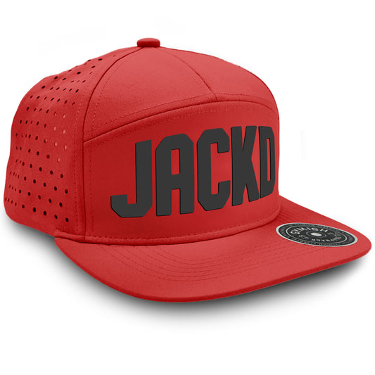 Gymish Jacked Workout Hats for Men GYMISH-HAT-RED Hat GYMISH LIFESTYLE