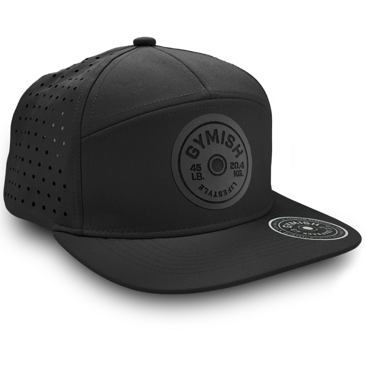 Gymish Weightplate Workout Hats for Men GYMISH-HAT-BLACK Hat GYMISH LIFESTYLE