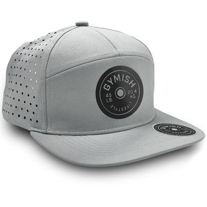 Gymish Weightplate Workout Hats for Men GYMISH-HAT-GREY Hat GYMISH LIFESTYLE