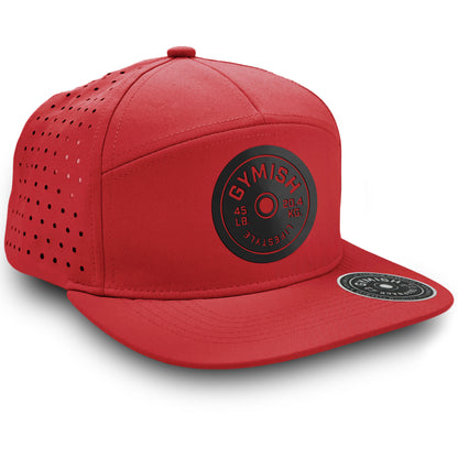 Gymish Weightplate Workout Hats for Men GYMISH-HAT-RED Hat GYMISH LIFESTYLE