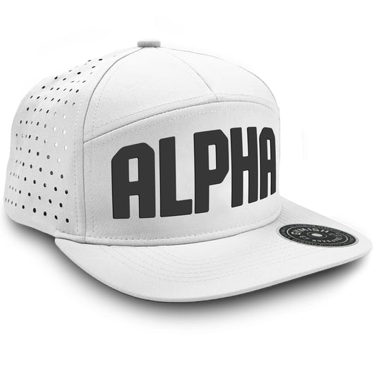 Gymish Alpha Workout Hats for Men GYMISH-HAT-WHITE Hat GYMISH LIFESTYLE