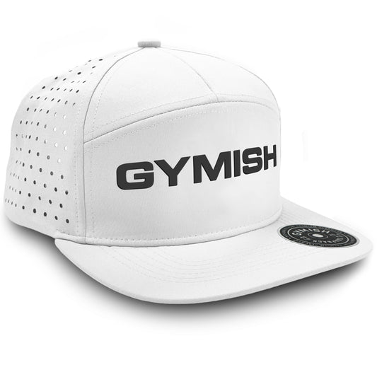 Gymish Line Workout Hats for Men GYMISH-HAT-WHITE Hat GYMISH LIFESTYLE
