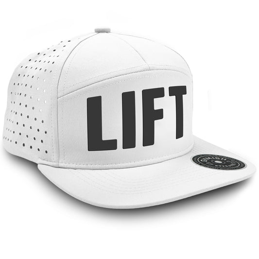 Gymish Lift Workout Hats for Men GYMISH-HAT-WHITE Hat GYMISH LIFESTYLE