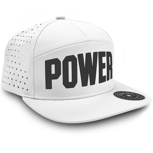 Gymish Power Workout Hats for Men GYMISH-HAT-WHITE Hat GYMISH LIFESTYLE