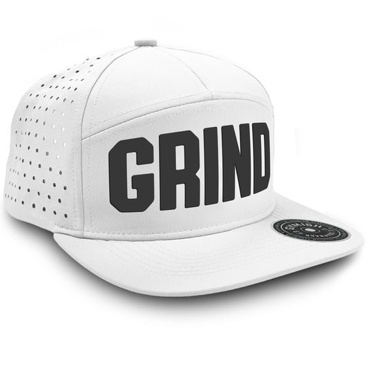 Gymish Grind Workout Hats for Men GYMISH-HAT-WHITE Hat GYMISH LIFESTYLE