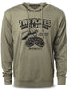 153. Two Plates Funny Workout Gym Hoodie for Men