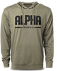 133. Alpha Funny Workout Gym Hoodie for Men