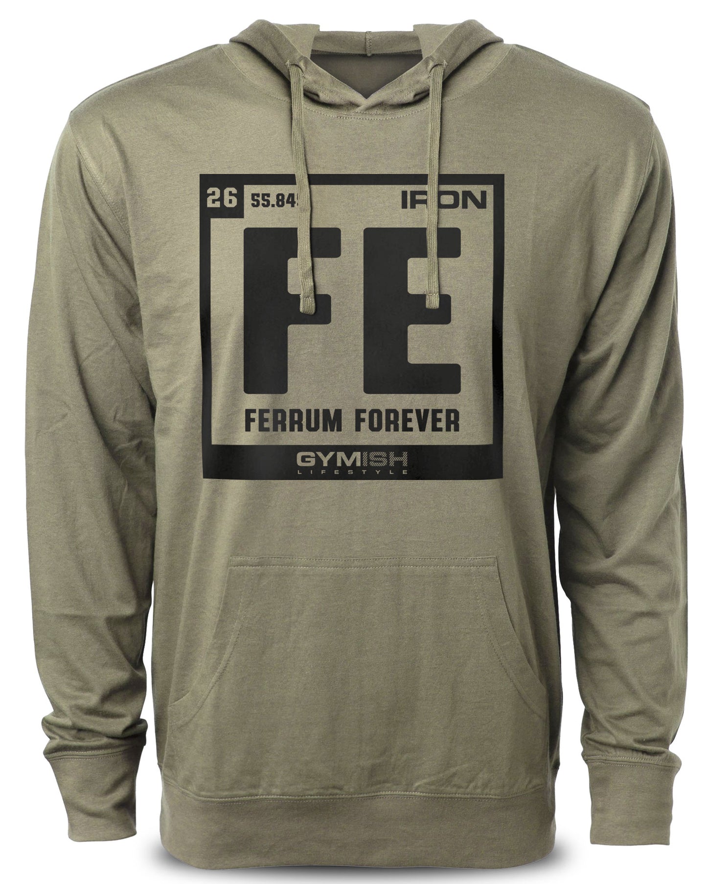 127. Ferrum Forever Funny Workout Hoodie for Men Hoodie Military Hoodie T-Shirt GYMISH LIFESTYLE