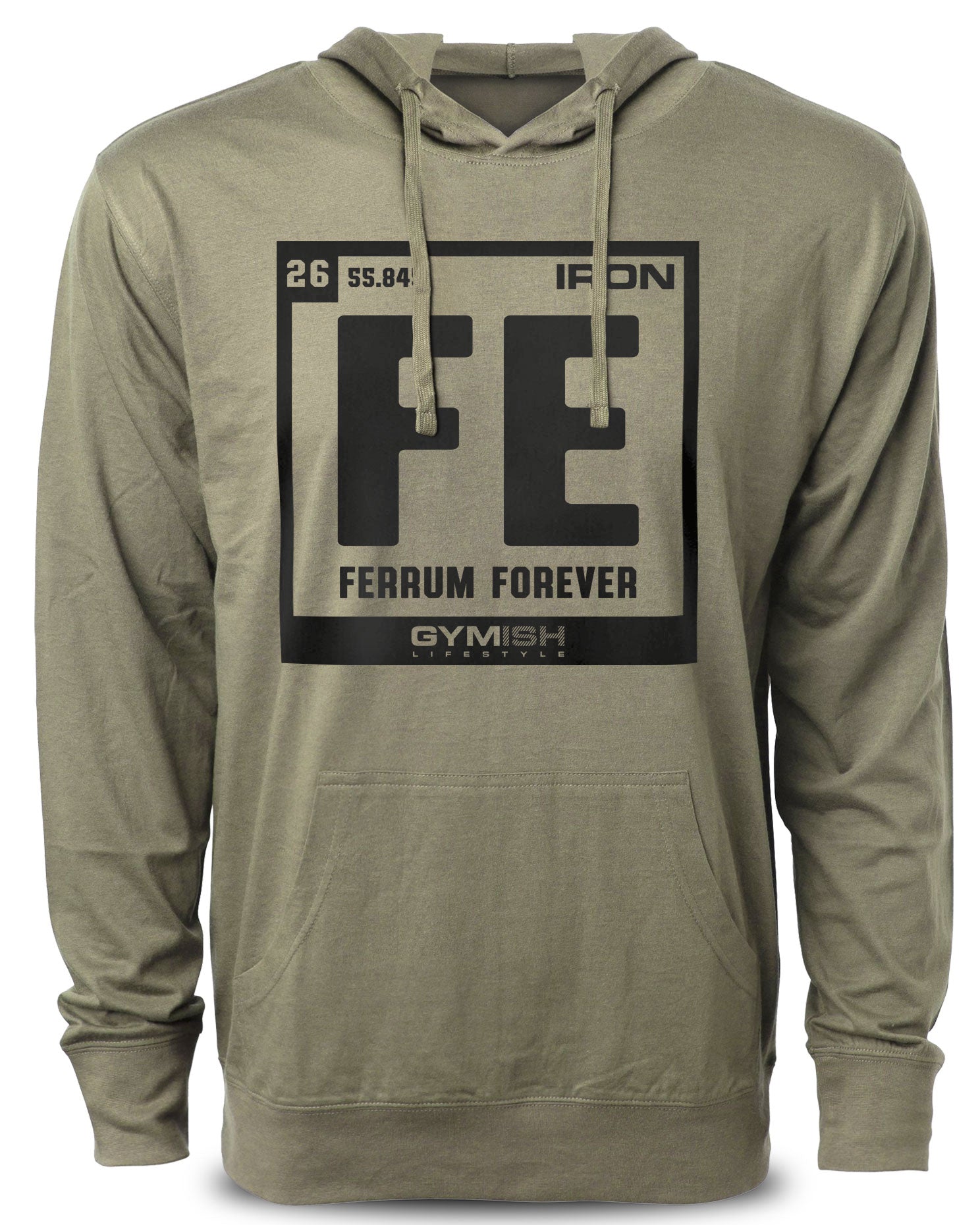 127. Ferrum Forever Funny Workout Hoodie for Men Hoodie Military Hoodie T-Shirt GYMISH LIFESTYLE