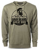 084. Gray Beard Great Bod Workout Hoodie for Men