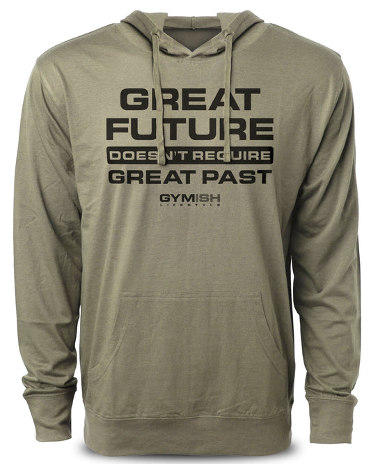 103. Great Future Funny Workout Hoodie for Men Hoodie Military Hoodie T-Shirt GYMISH LIFESTYLE