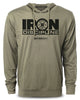 079. Iron Discipline Funny Workout Hoodie for Men