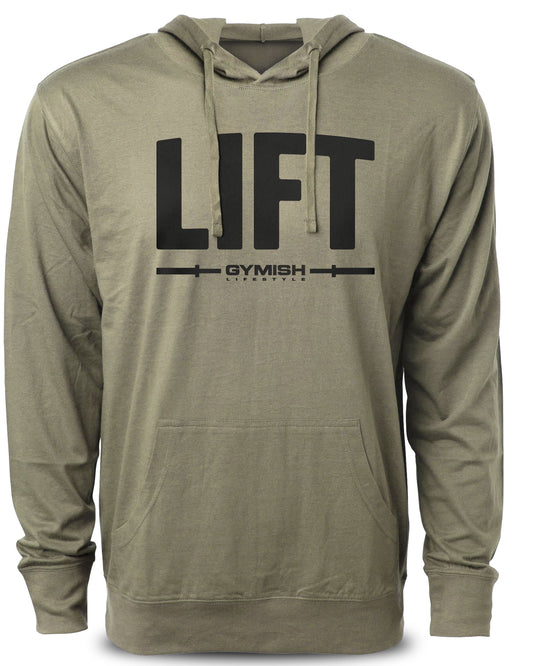 137. Lift Funny Workout Gym Hoodie for Men Hoodie Military Hoodie T-Shirt GYMISH LIFESTYLE