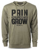 126. Pain for Grow Funny Workout Hoodie for Men