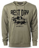 124. Rest Day Funny Workout Hoodie for Men