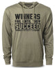116. Winners Fail Funny Workout Hoodie for Men