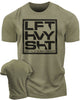 119. Lift Heavy SHT Funny Motivational Workout Gym T-Shirt for Men