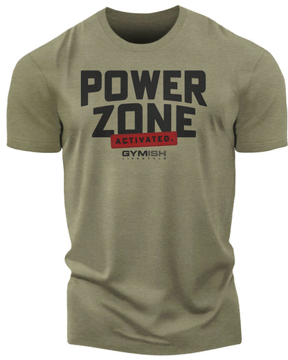 150. Activated Funny Motivational Workout Gym T-Shirt for Men T-Shirt Military Green T-Shirt GYMISH LIFESTYLE