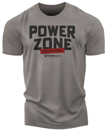 150. Activated Funny Motivational Workout Gym T-Shirt for Men T-Shirt Warm Grey T-Shirt GYMISH LIFESTYLE