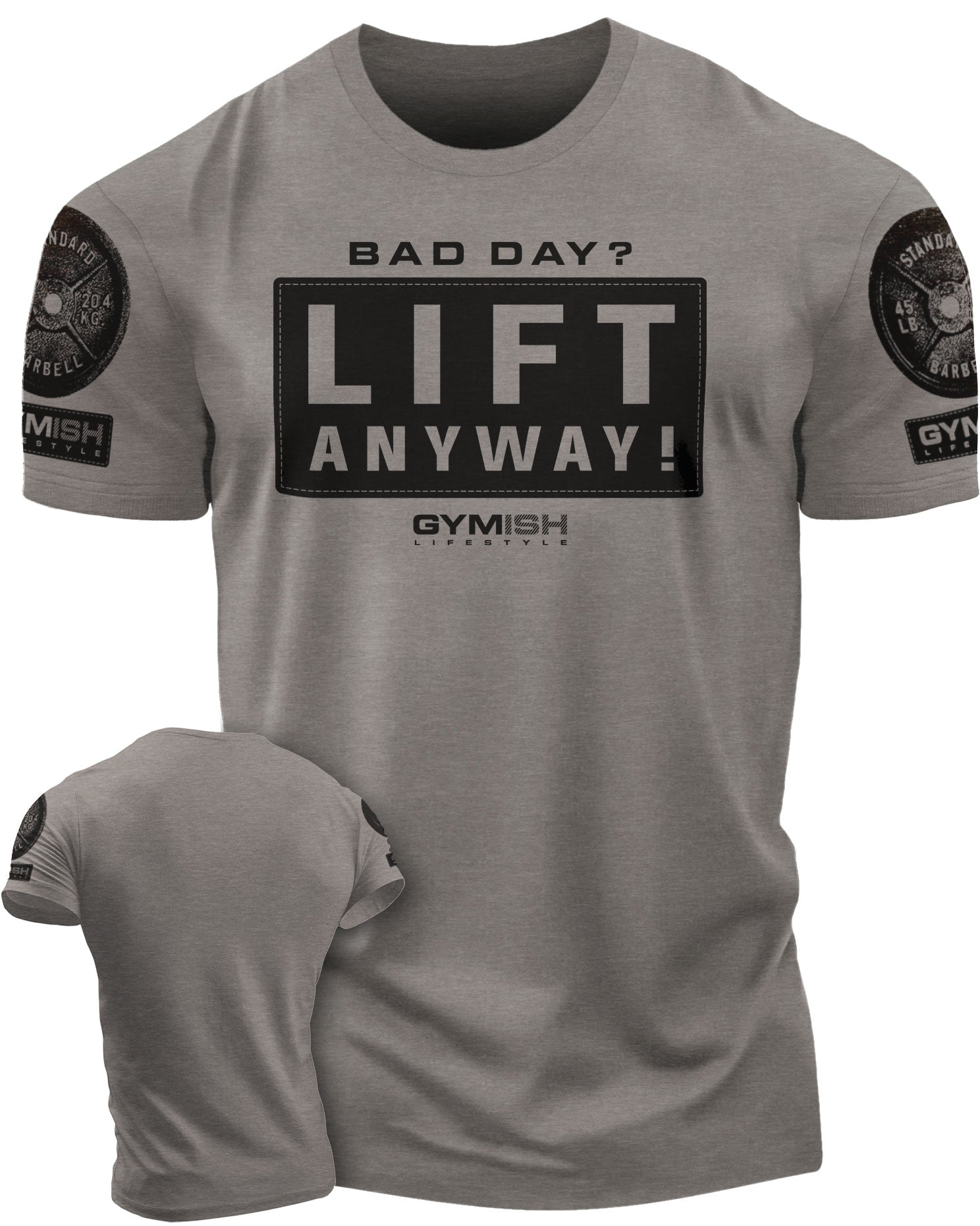 Gift Set for Men AR 15 Funny Workout Gym T-Shirt with Spartan