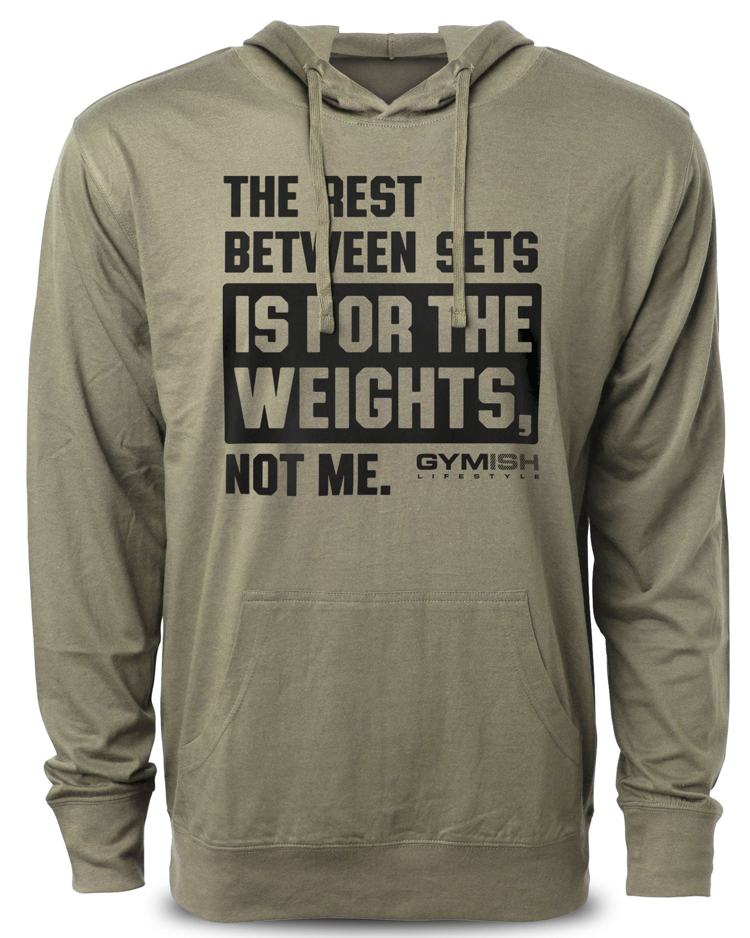 109. Rest Between Sets Funny Workout Hoodie for Men Hoodie Military Hoodie T-Shirt GYMISH LIFESTYLE