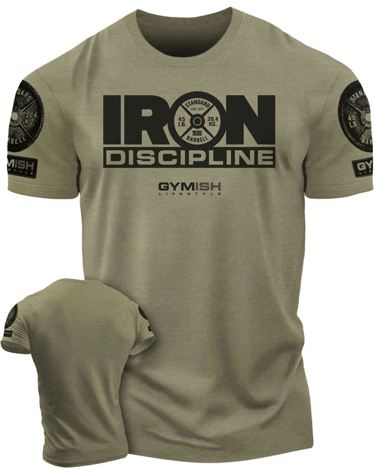 079. Iron Discipline Workout T-Shirt