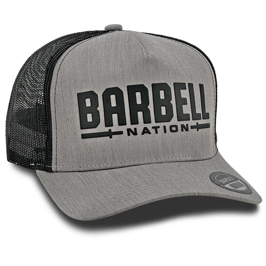 Gymish Barbell Nation Workout Hats for Men GYMISH-HAT-GrMESH Hat GYMISH LIFESTYLE