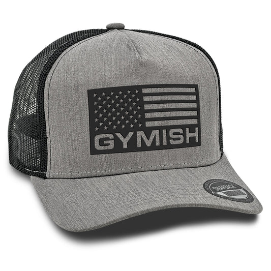 Gymish Flag Workout Hats for Men GYMISH-HAT-GrMESH Hat GYMISH LIFESTYLE